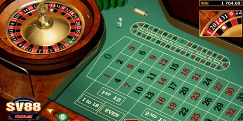 bài Roulette SV88 Tìm hiểu về luật chơi cơ bản của bài Roulette SV88
