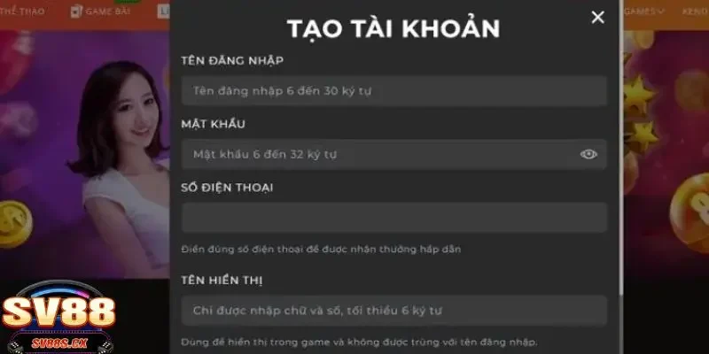 đăng ký SV88 Hướng dẫn chi tiết các bước đăng ký SV88 dễ dàng và nhanh chóng
